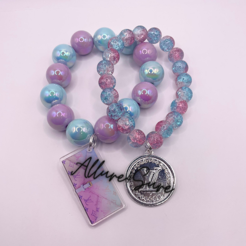 Purple/Blue Luxury Bracelet Set