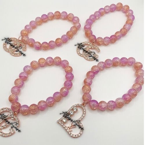 Purple & Orange Luxury Bracelets (1pc)