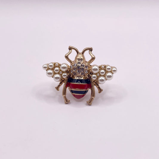 Pearl Bee Ring