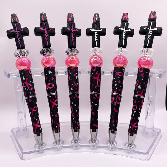 Pink and Black BCA Cross Pens (1pc)