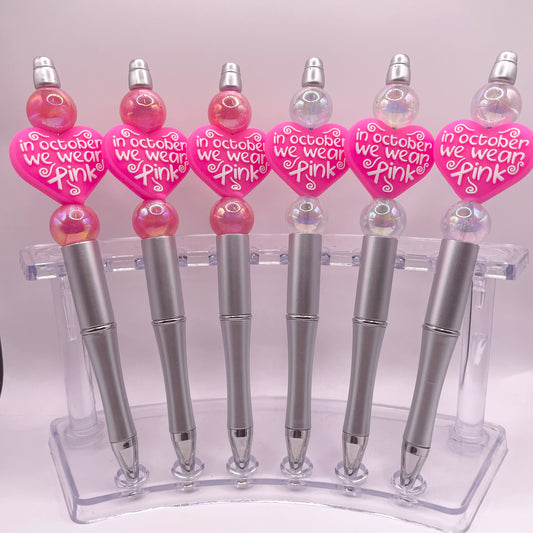 BCA Silver/Pink Pens