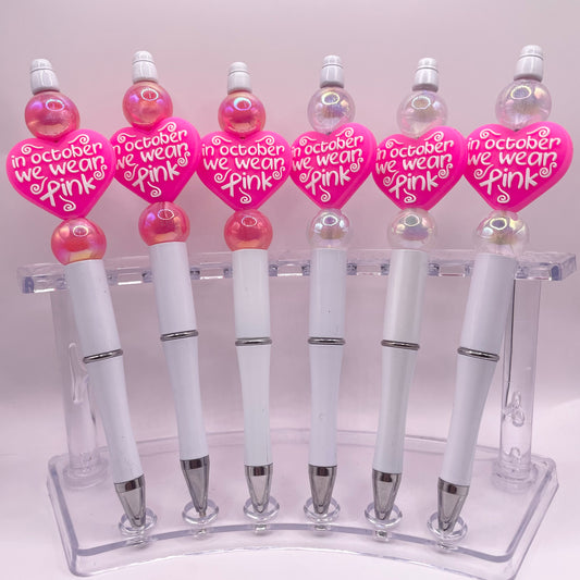 BCA White/Pink Pens