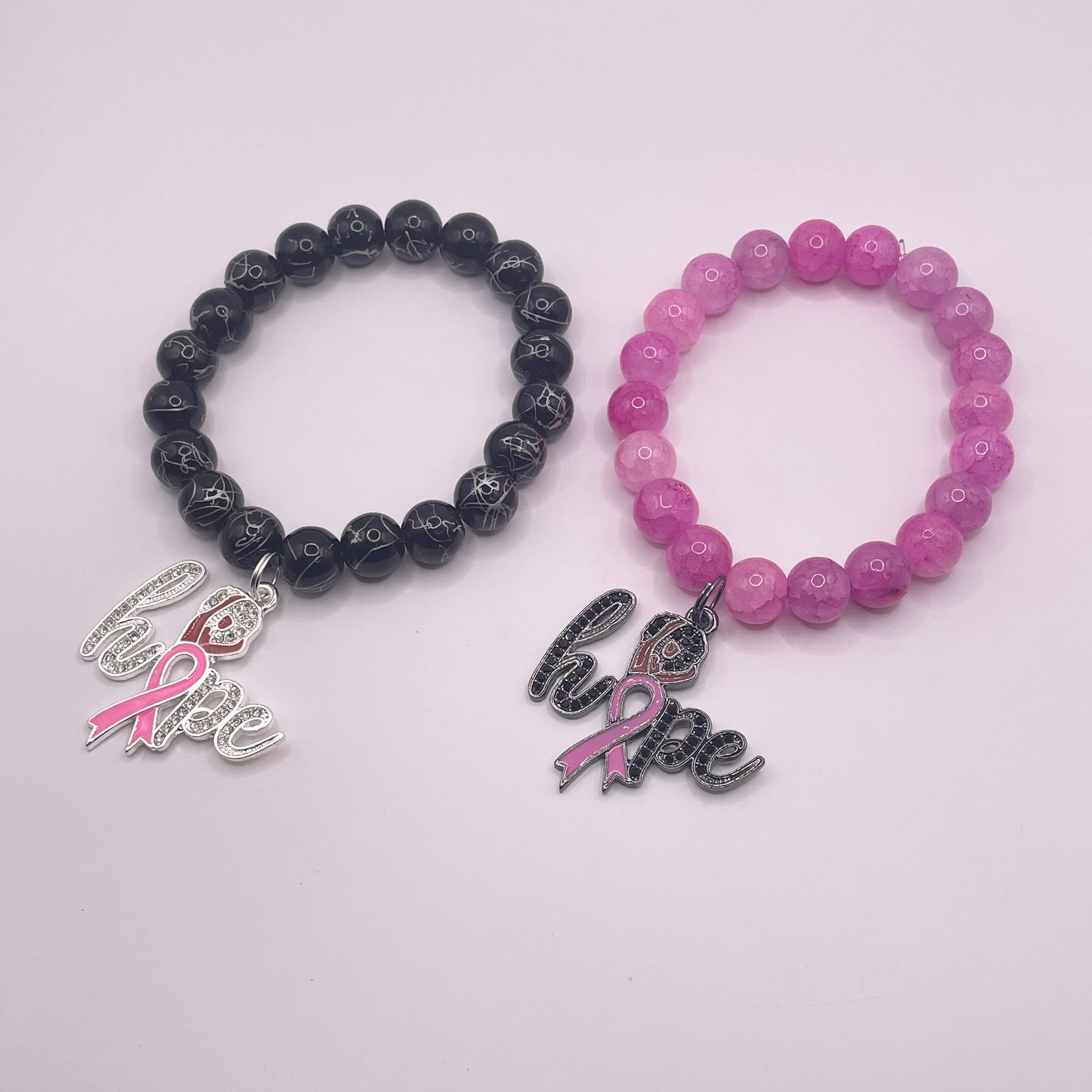 BCA Hope Black/Pink Bracelet (1pc)