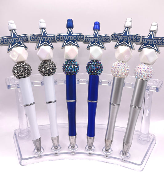 Star Sparkly Beaded Pens