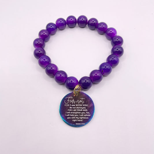 Purple with Colorful Charm II