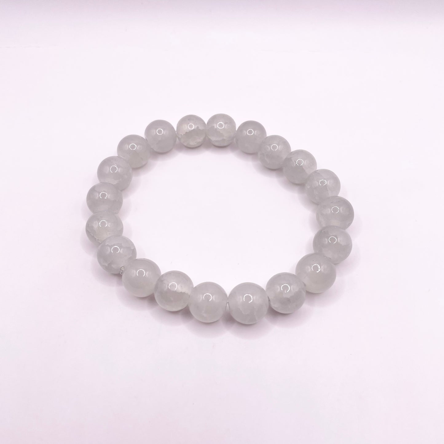 Pink & Grey Cloud Bracelet