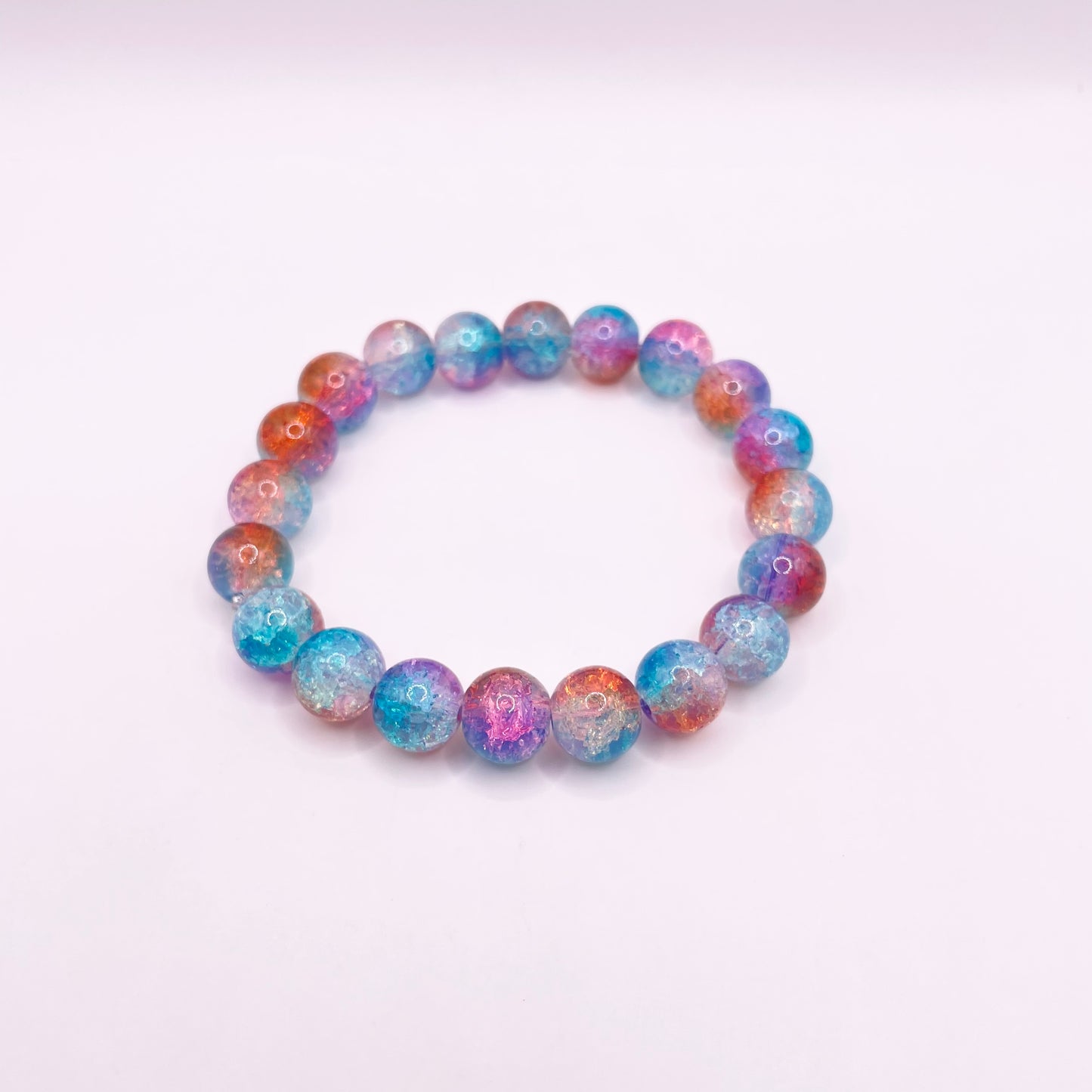 Multicolor Crackle Bracelet