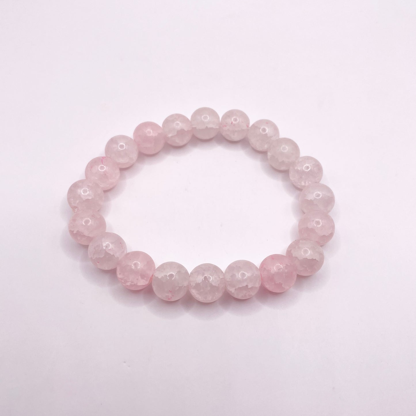 Purple and Pink Cloud Bead Bracelets