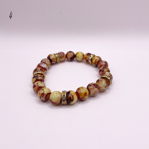 Premade Multicolor Marble Bracelet