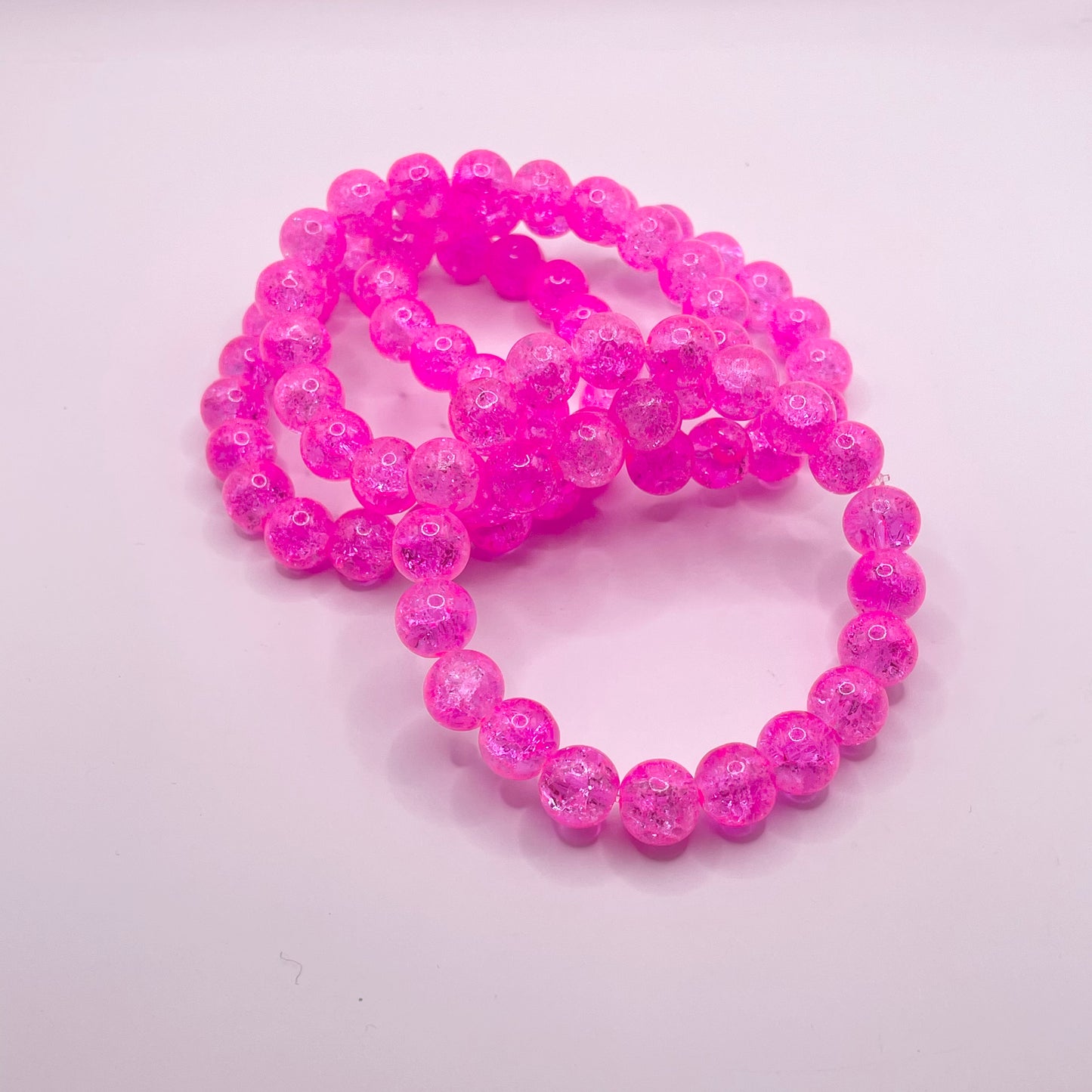 Solid Crackle Bracelets (1pc)